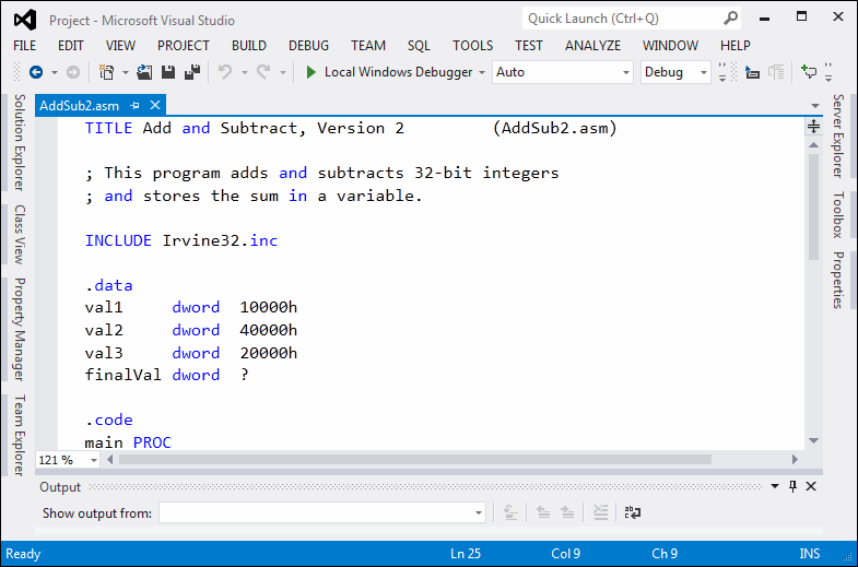 Setup an Assembly Project on Visual Studio 2019 & 2022 – Programming Haven